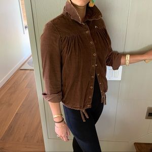 Lightweight corduroy jacket